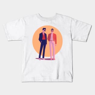 Lesbian Sistas Aesthetic Kids T-Shirt